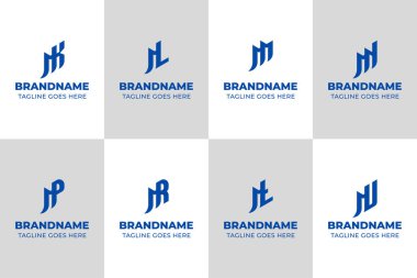 MK ML MM MN MP MR MU Rising Logo, KM LM MM PM RM TM Baş harfleri