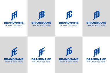 AA AB AC AD AF AF AH Rising Logo, AA BA DA EA FA GA Baş harfleri