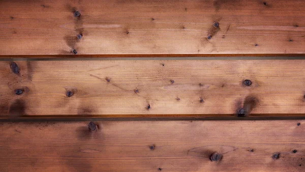 Altes helles Holzbrett mit horizontalen Streifen — Stockfoto