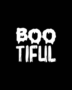 Öf be. El çizimi tipografi poster tasarımı. Premium Vektörü.