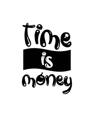 Motivasyon amaçlı el çizimi tipografi poster tasarımı. Premium Vektörü.