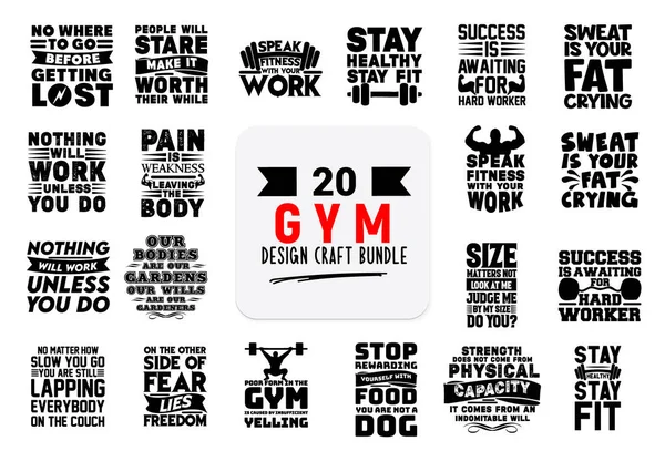 Workout gym fitness tipografia criativa design de camiseta arte vetorial