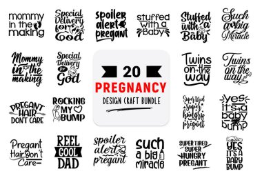 Beyaz arkaplanda el yapımı klasik tipografi koleksiyonu izole edildi.