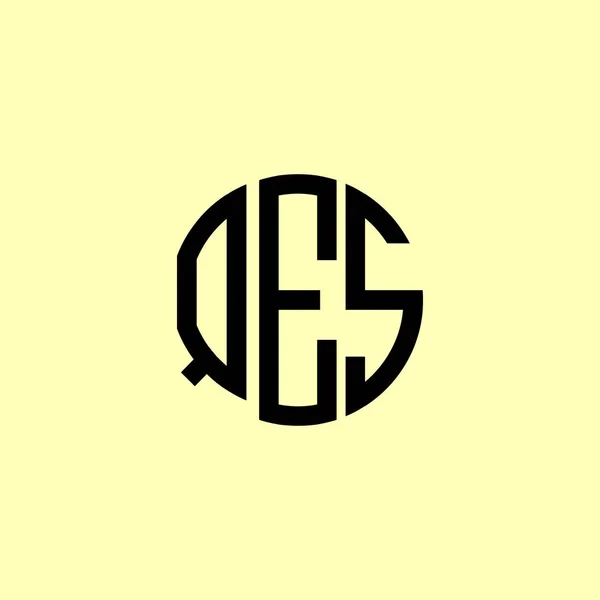 Logo Eas Zakulacených Počátečních Písmen Creative Bude Vhodné Pro Kterou — Stockový vektor