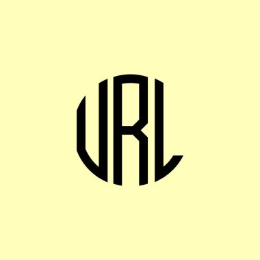 Yaratıcı Yuvarlak Harfler Adres Logosu. Bu başlangıç için hangi şirket veya markanın adı uygun olacaktır.