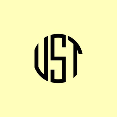 Yaratıcı Yuvarlak Harfler sadece logo. Bu başlangıç için hangi şirket veya markanın adı uygun olacaktır.