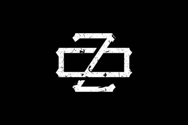 ヴィンテージ初期文字Zoロゴ このロゴにはアンティークのモノグラム書体が採用されています それは ロイヤルティ ブティック ホテル Heraldic ファッションに適しています — ストックベクタ