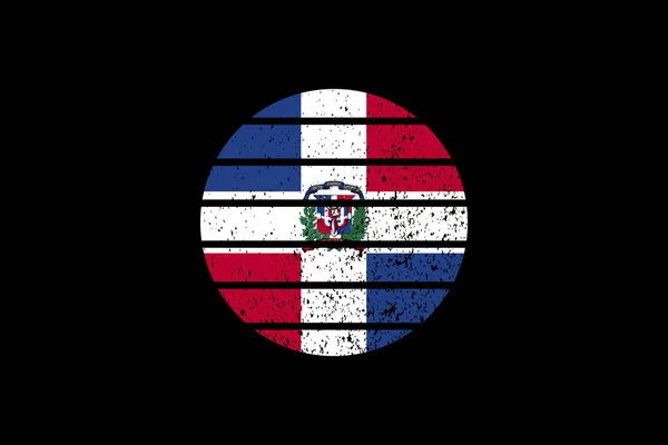 모차르트 공화국의 국기이다 티셔츠 그래픽 포스터 백그라운드 사용됩니다 — 스톡 벡터