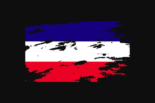 Los Altos Grunge Stílus Zászlója Lesz Használt Póló Grafika Nyomtatás — Stock Vector
