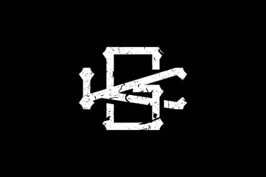 Klasik Baş harfler GK logosu. Bu logo yaratıcı bir şekilde antika monogram yazı karakterini içeriyor. Kraliyet, Butik, Otel, Heraldic ve moda için uygun olacak..