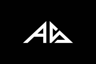 Asgari Üçgen İlk Harfler A logosu. Bu başlangıç için hangi şirket veya markanın adı uygun olacaktır.