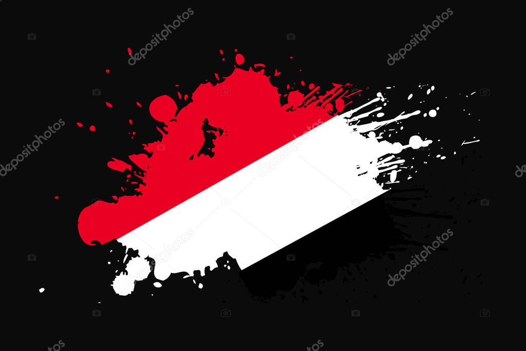 Sealand Flag With Grunge Effect Design. It will be used t-shirt graphics, print, poster and Background.