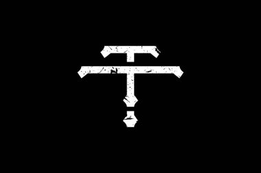 Klasik Baş harfler TT logosu. Bu logo yaratıcı bir şekilde antika monogram yazı karakterini içeriyor. Kraliyet, Butik, Otel, Heraldic ve moda için uygun olacak..