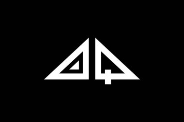 Asgari Üçgen Başlangıç Harfleri OQ logosu. Bu başlangıç için hangi şirket veya markanın adı uygun olacaktır.