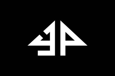 Asgari Üçgen Başlangıç Harfleri YP logosu. Bu başlangıç için hangi şirket veya markanın adı uygun olacaktır.