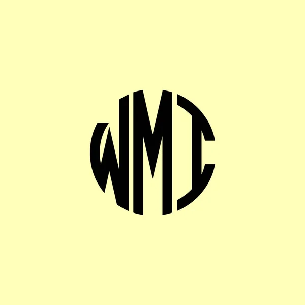 크리에이티브 레퍼토리 Wmi Logo 회사나 브랜드 단계에 적합할 것입니다 — 스톡 벡터