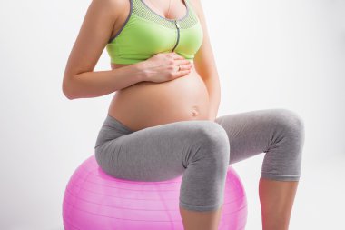 Hamile kadının sağlık topu