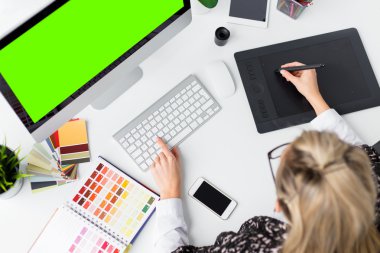 Grafik tasarımcının çalışma alanı