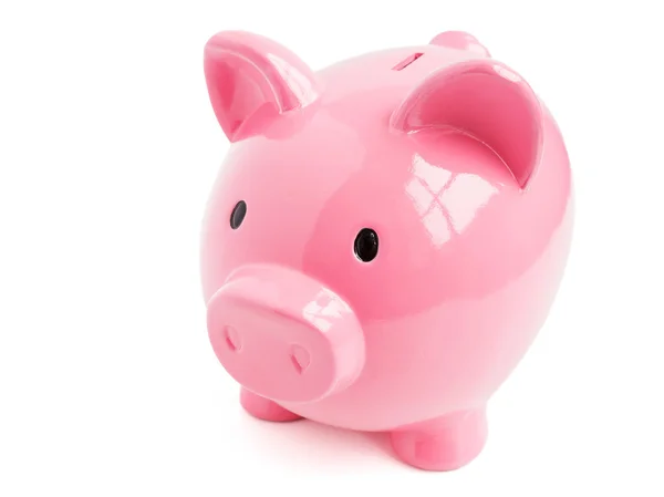 Piggy bank pink — Stok Foto