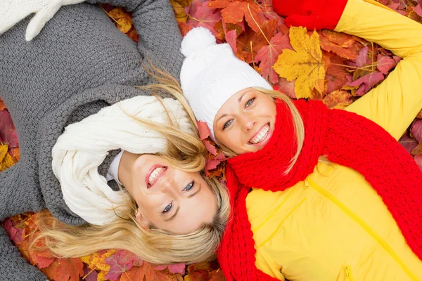 Due amiche felici — Foto Stock