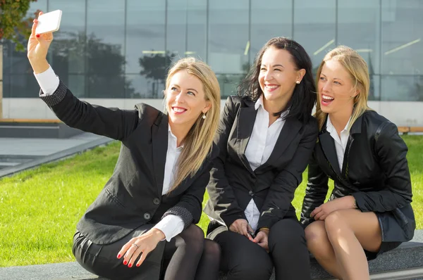 Γυναικών επιχειρηματιών ευτυχισμένη — Φωτογραφία Αρχείου