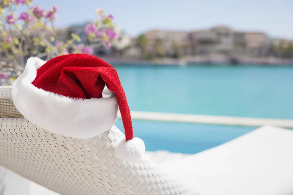 Cappello rosso di Natale — Foto Stock