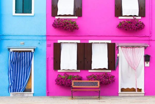 Красочные дома Италии — стоковое фото
