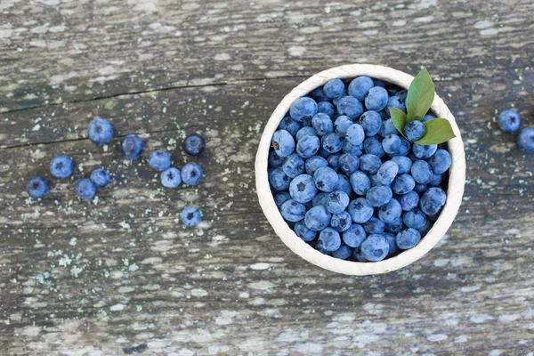 Bleuets frais et savoureux — Photo