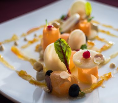 Salata havuç ve kızılcık