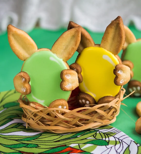 Soubory cookie pro Velikonoce — Stock fotografie