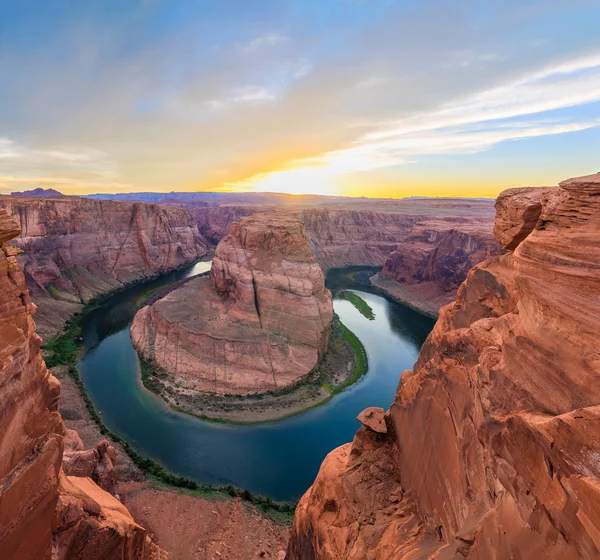 Bonita imagen de Horseshoe Bend — Foto de Stock