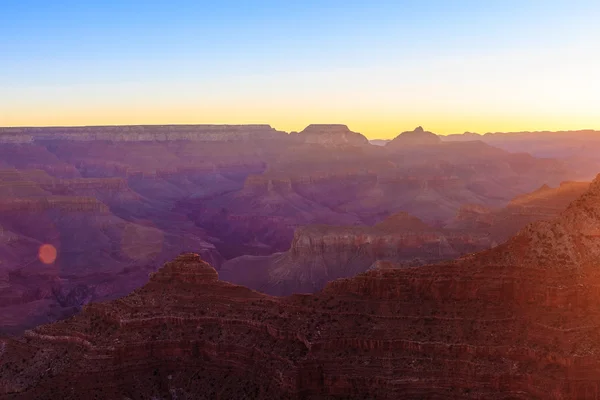 Grand Canyon Sunrise de Mather Point — Fotografia de Stock