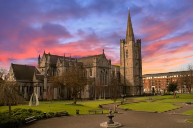 Dublin, İrlanda 'daki St. Patrick Katedrali.