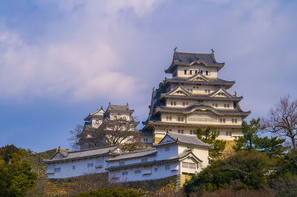 Japonya görkemli Himeji Kalesi. — Stok fotoğraf