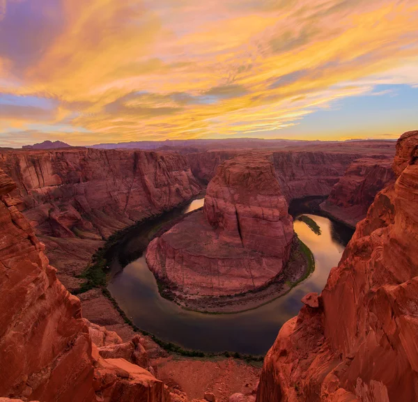 Bonita imagen de Horseshoe Bend — Foto de Stock