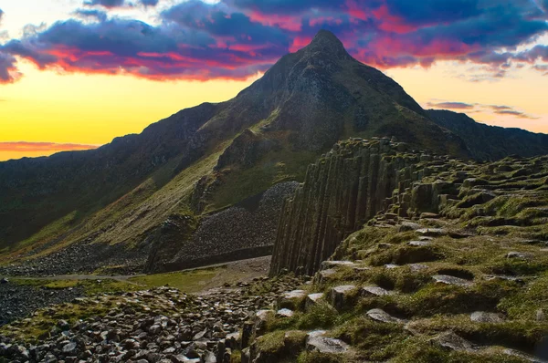 Giant's causeway, Severní Irsko — Stock fotografie