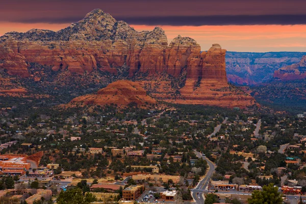 Sunset Vista van Sedona, Arizona — Stockfoto