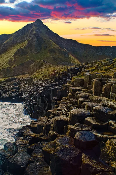 Causeway, Kuzey İrlanda dev — Stok fotoğraf