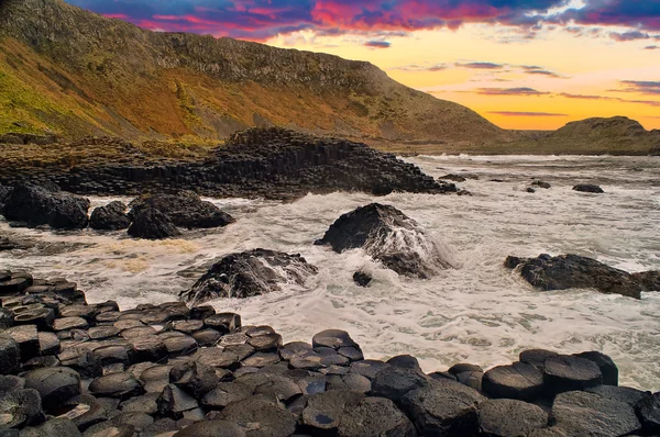 Causeway, Kuzey İrlanda dev — Stok fotoğraf