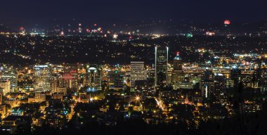 Portland Oregon, Usa havai fişek.