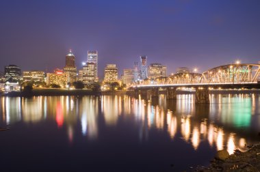Portland, Oregon Cityscape bakış