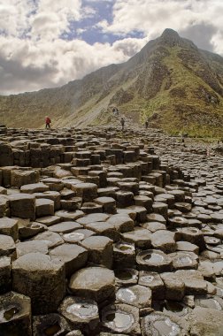 Dev 's Causeway Kuzey İrlanda resmi.