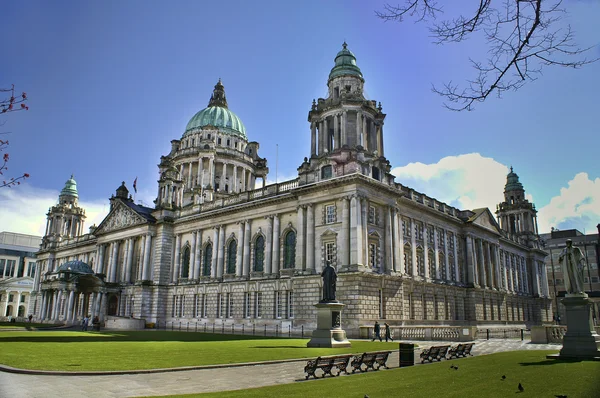 Stadhuis, Belfast-Noord-Ierland — Stockfoto