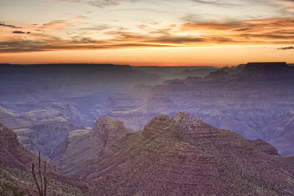 Majestic Vista du Grand Canyon au coucher du soleil — Photo