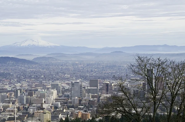 Portland, Oregon utca-és városrészlet — Stock Fotó