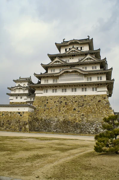 Majestic Castle of Himeji in Japan. — Stock Photo, Image