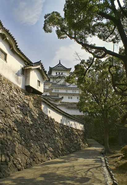 Japonya görkemli Himeji Kalesi.