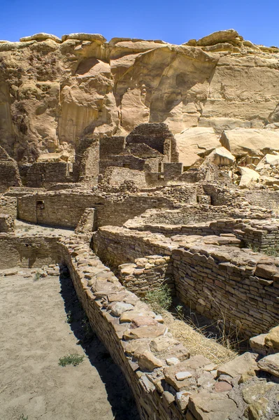 Chaco Canyon ruiny — Stock fotografie