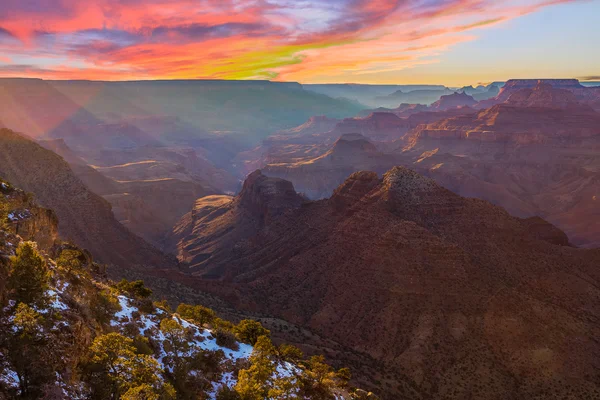 Majestic Vista du Grand Canyon au crépuscule — Photo