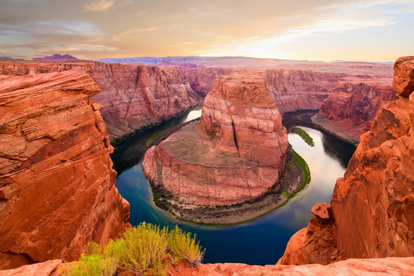 Bonita imagen de Horseshoe Bend — Foto de Stock